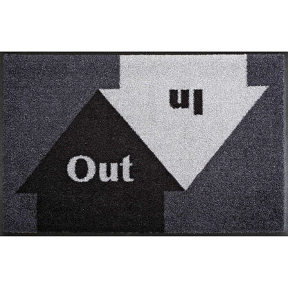 Fußmatte 50x75 In & Out anthrazit