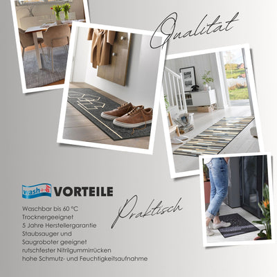 Fußmatte 50x75 Katzenbande beige
