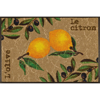 Fußmatte 50x75 Le Citron gelb