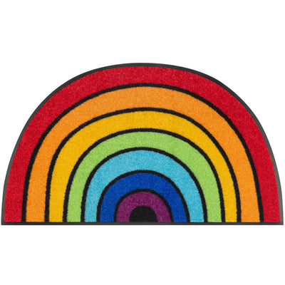 Fußmatte 50x85 Round Rainbow halbrund