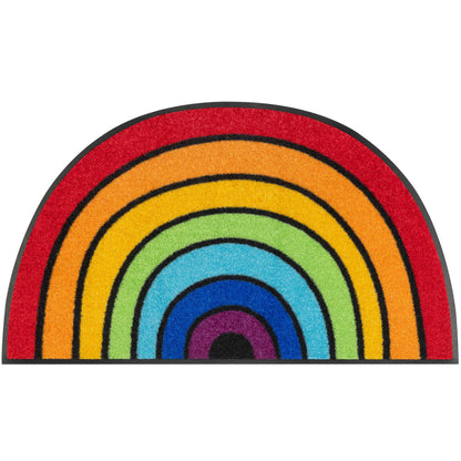 Fußmatte 50x85 Round Rainbow halbrund