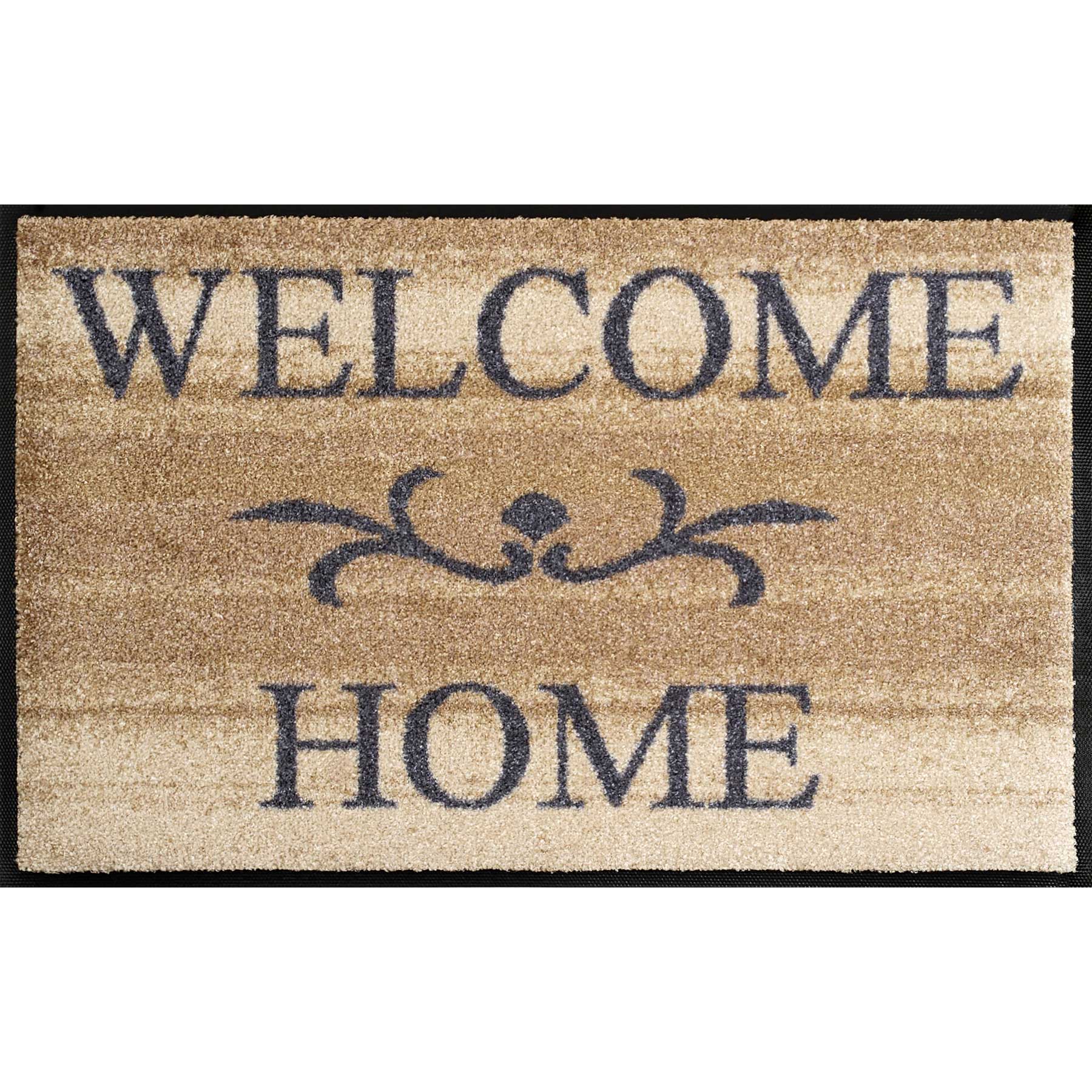 Fußmatte 50x75 Welcome Home beige beige