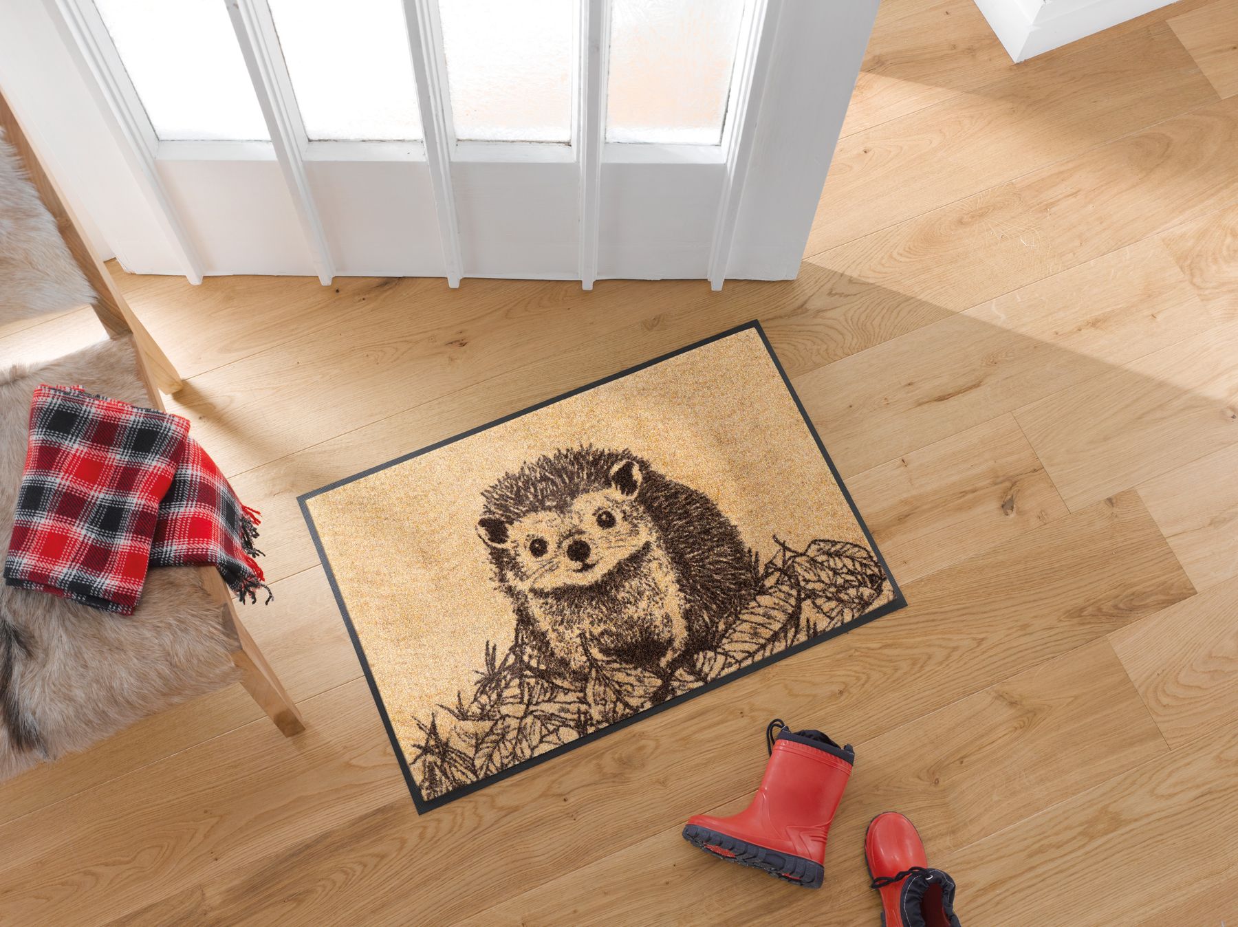 Fußmatte 50x75 Hedgy beige