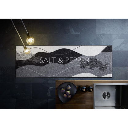 Teppichläufer 60x180 Salt & Pepper grau