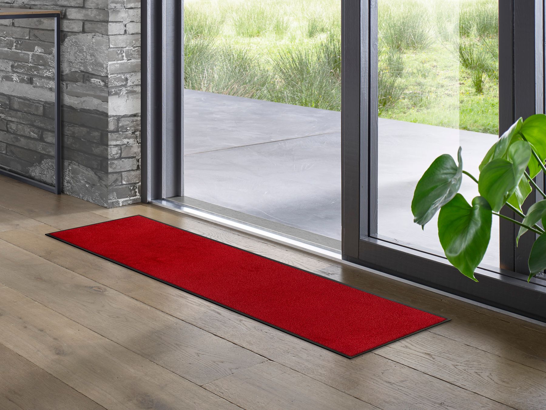 Läufer 35x120 Regal Red rot