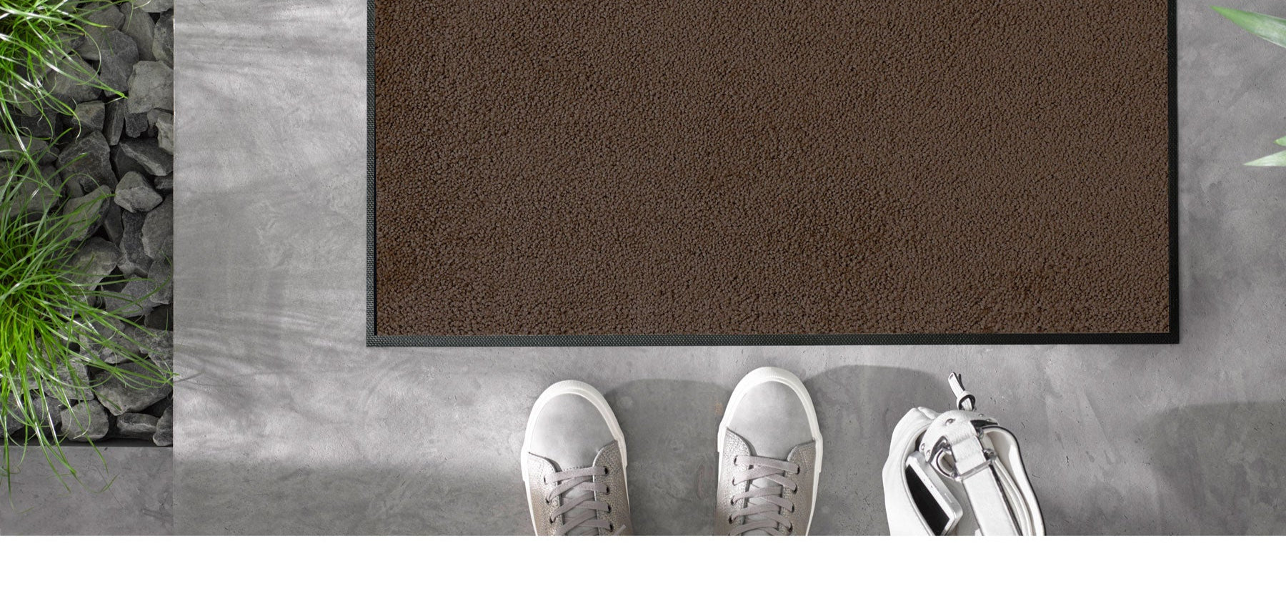Fußmatte 60x90 Brown braun