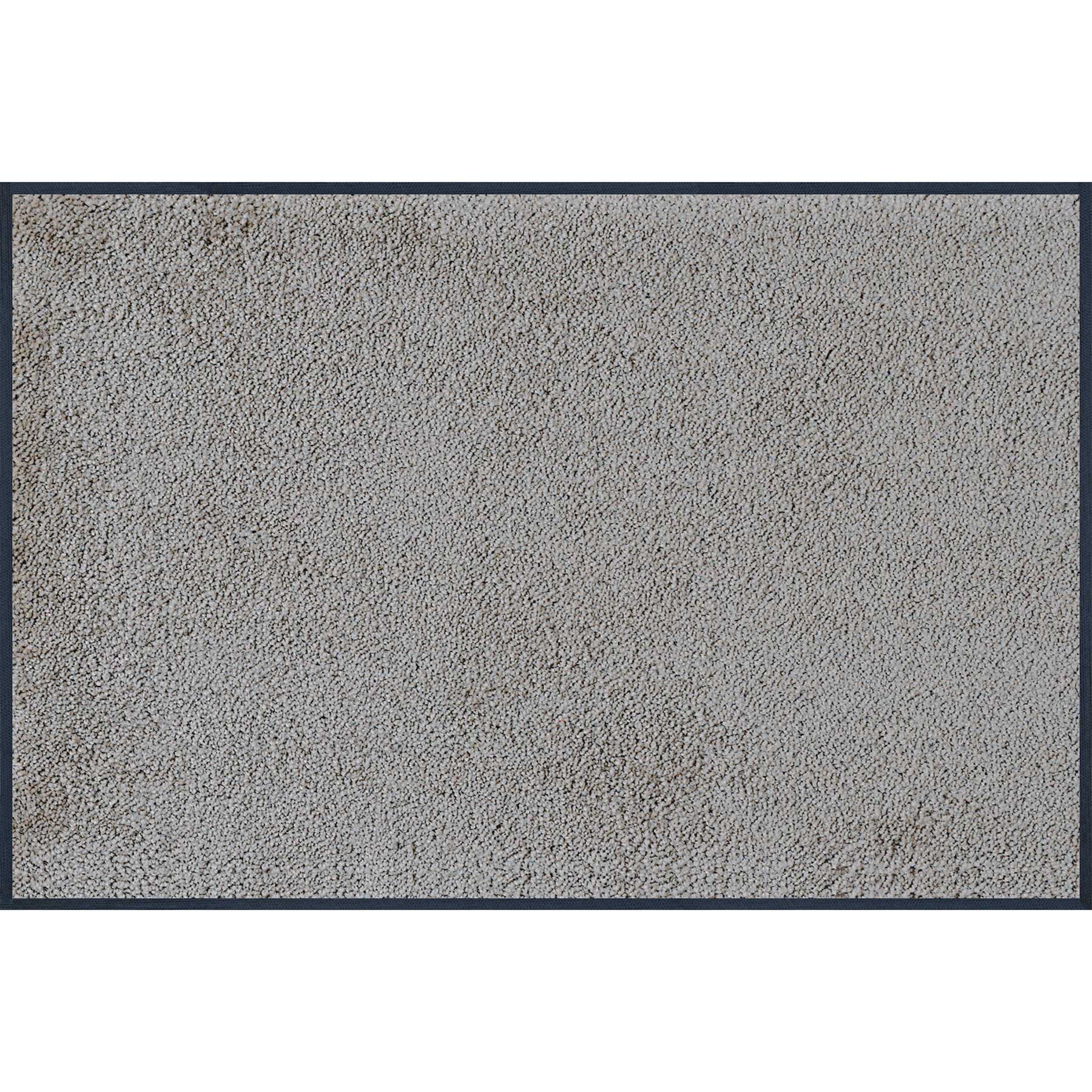 Fußmatte 60x90 Cool Grey silber
