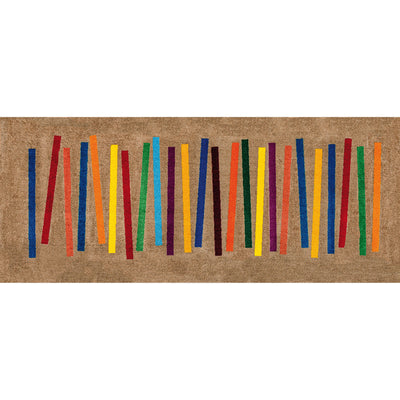 Teppichläufer 80x200 Mixed Stripes