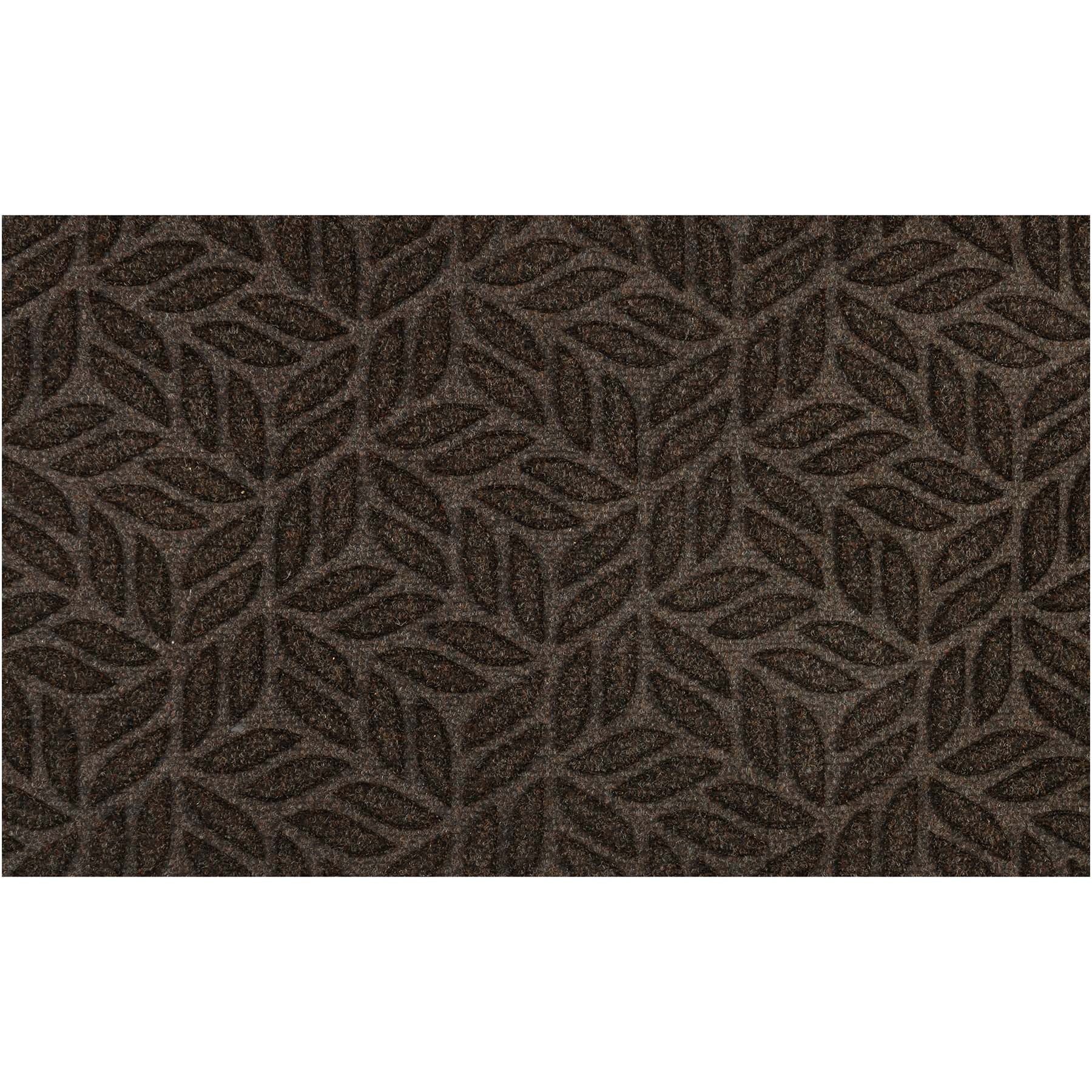 Fußmatte 45x75 Dune DUNE Leaves Dark Brown braun