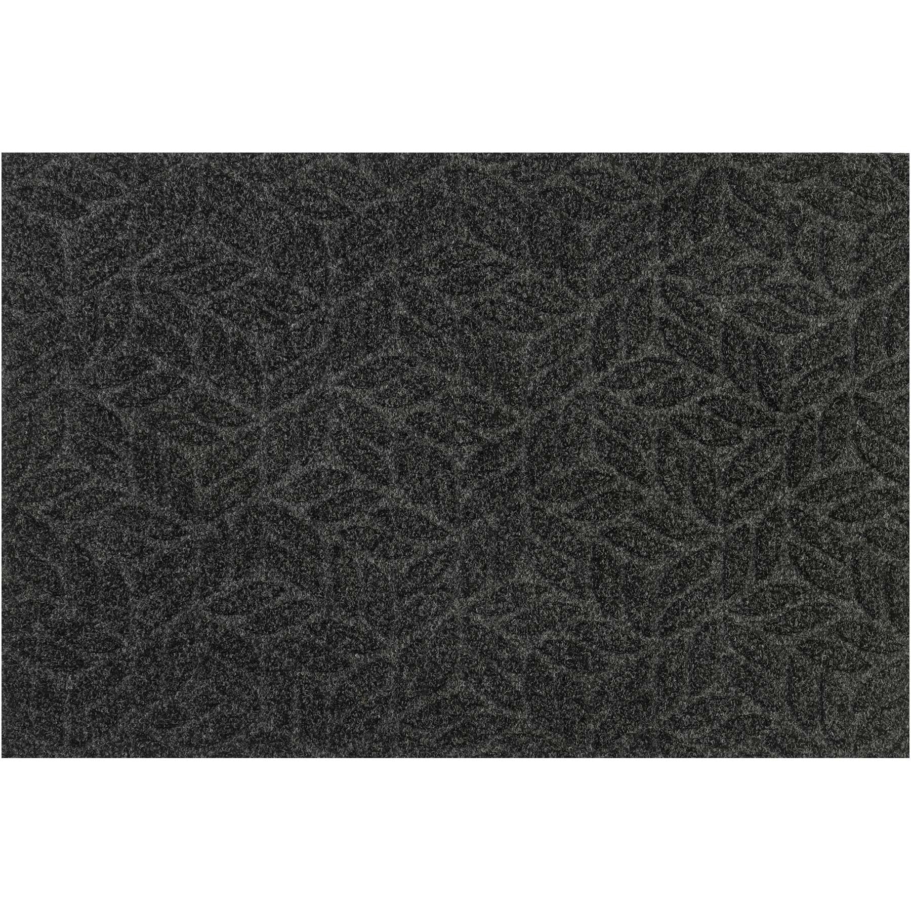 Fußmatte 60x90 Dune DUNE Leaves Dark Grey anthrazit