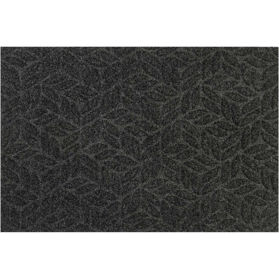Fußmatte 60x90 Dune Leaves Dark Grey anthrazit