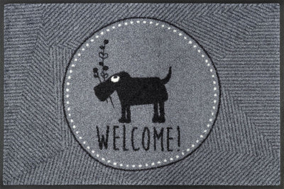 Fußmatte 50x75 Herr Just- Welcome! grau
