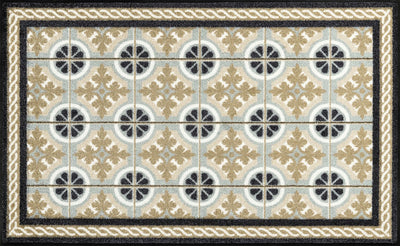 Fußmatte 75x120 Kitchen Tiles sand
