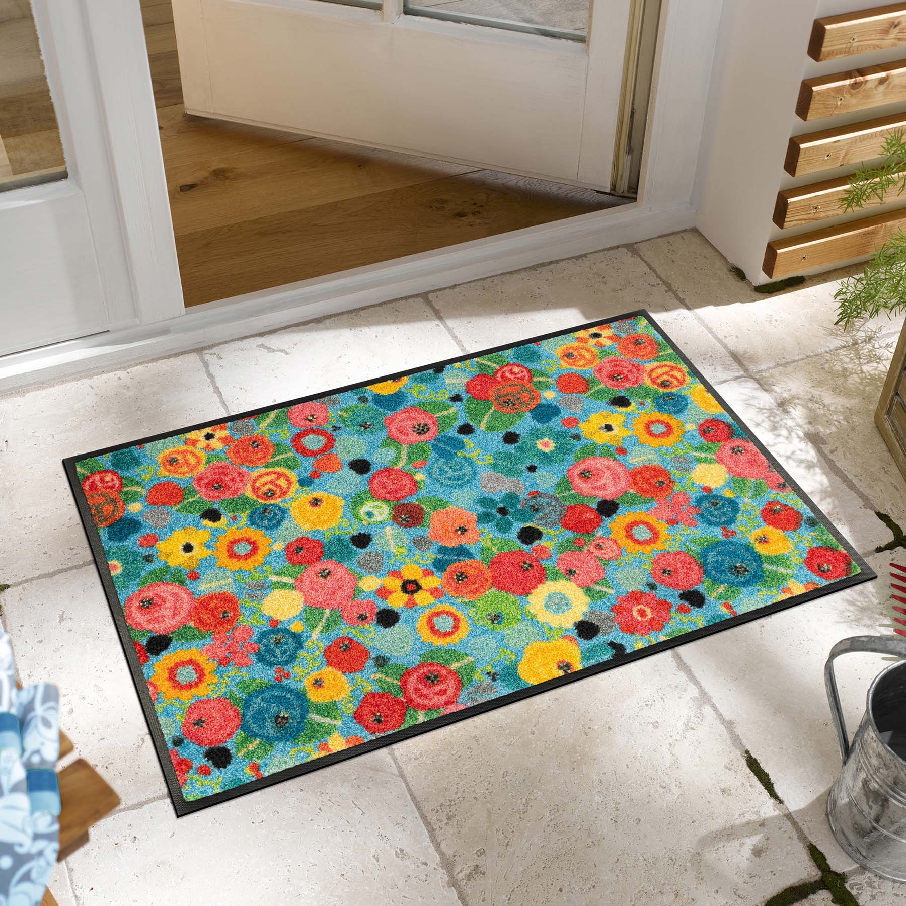 Fußmatte 50x75 Flower Power