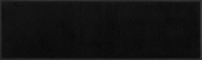 Fußmatte uni schwarz raven black Schuhparkplatz wash dry