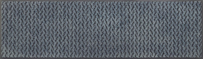 Läufer 35x120 Duo Denim blau