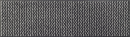 Läufer 35x120 Duo Pepper schwarz